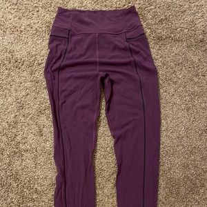 Lululemon Naked Sensation 12 Hi Rise Leggings